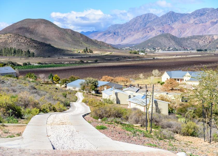 Western Cape Montagu View from Property