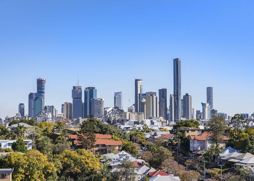 Queensland Brisbane City View from Property