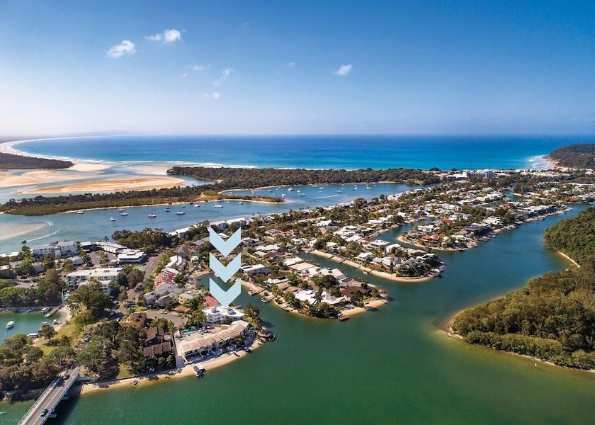 Queensland Sunshine Coast Aerial View