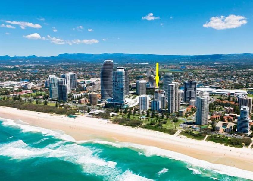 Queensland Broadbeach Aerial View