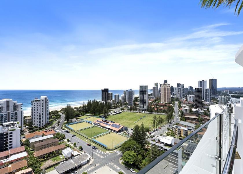 Queensland Broadbeach View from Property