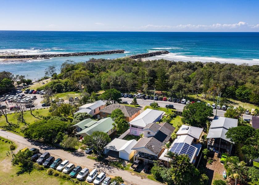 New South Wales Brunswick Heads Aerial View