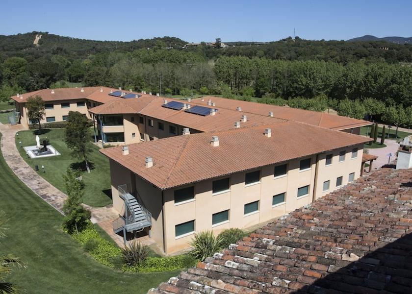 Catalonia Santa Cristina de Aro Aerial View