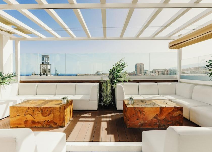 Canary Islands Santa Cruz de Tenerife Rooftop terrace