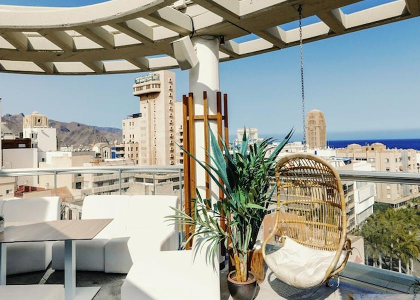 Canary Islands Santa Cruz de Tenerife Rooftop terrace