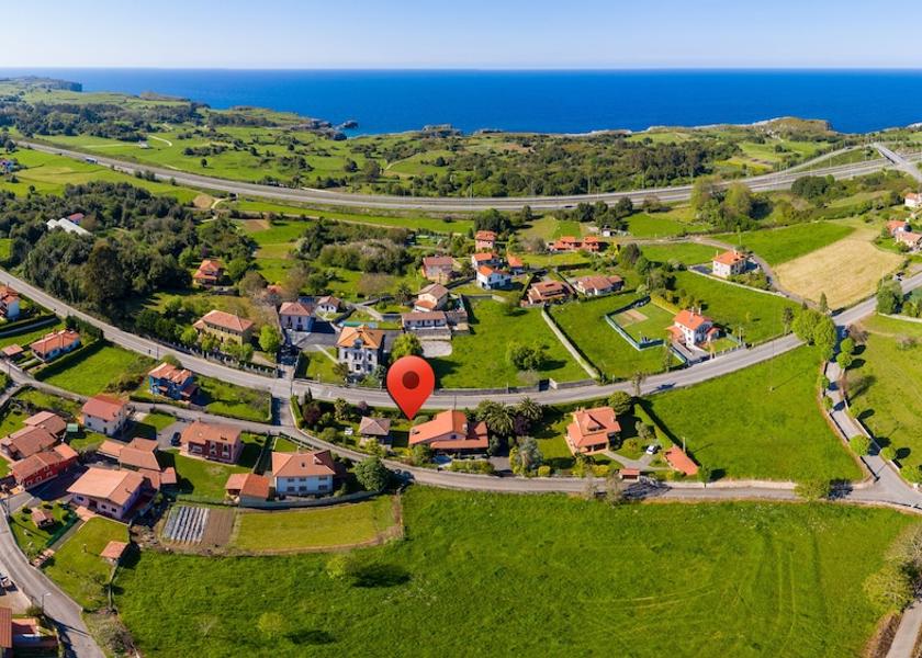 Asturias Llanes Aerial View