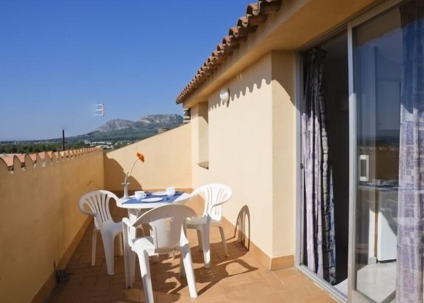 Catalonia Torroella de Montgri Terrace