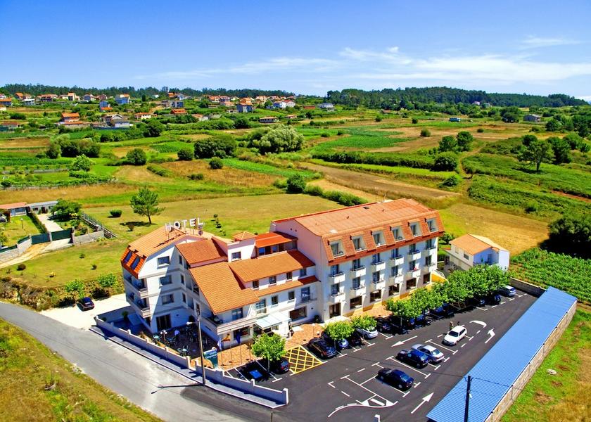 Galicia Sanxenxo Aerial View