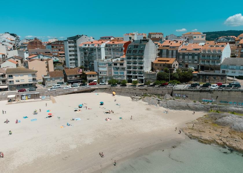 Galicia Sanxenxo Aerial View