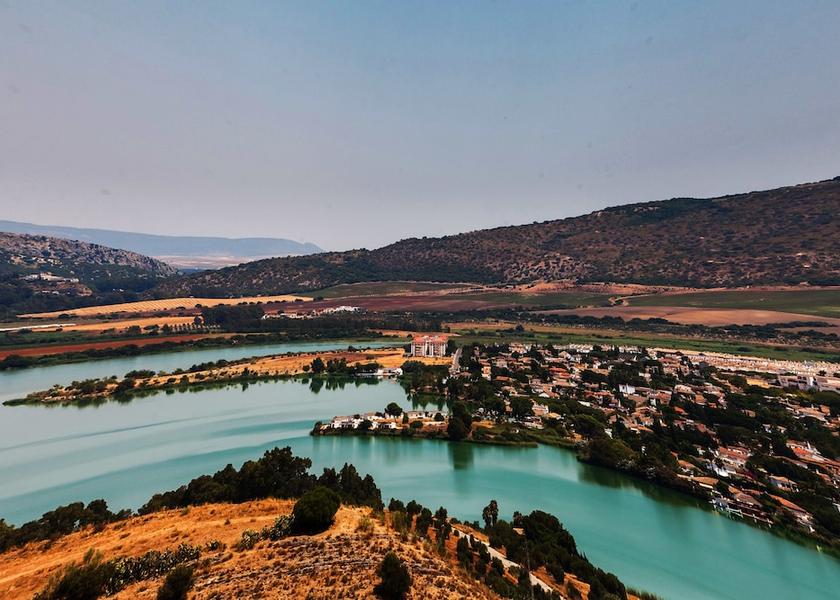 Andalusia Arcos de la Frontera Aerial View