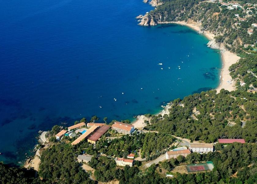 Catalonia Tossa de Mar Aerial View