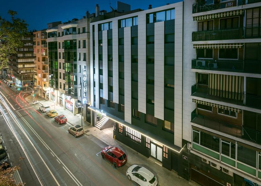 Catalonia Lleida Front of property - evening/night