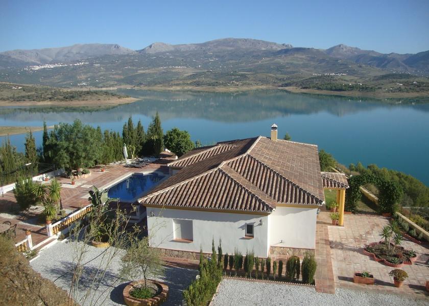 Andalucia Vinuela Aerial View