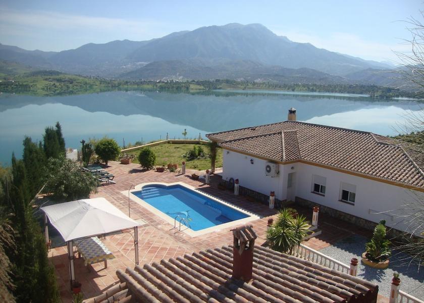 Andalucia Vinuela Aerial View