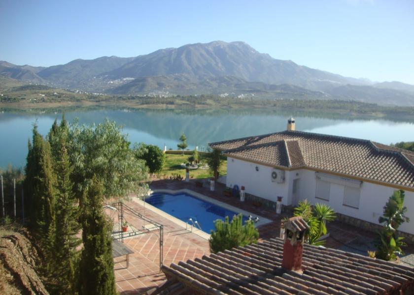 Andalucia Vinuela Aerial View