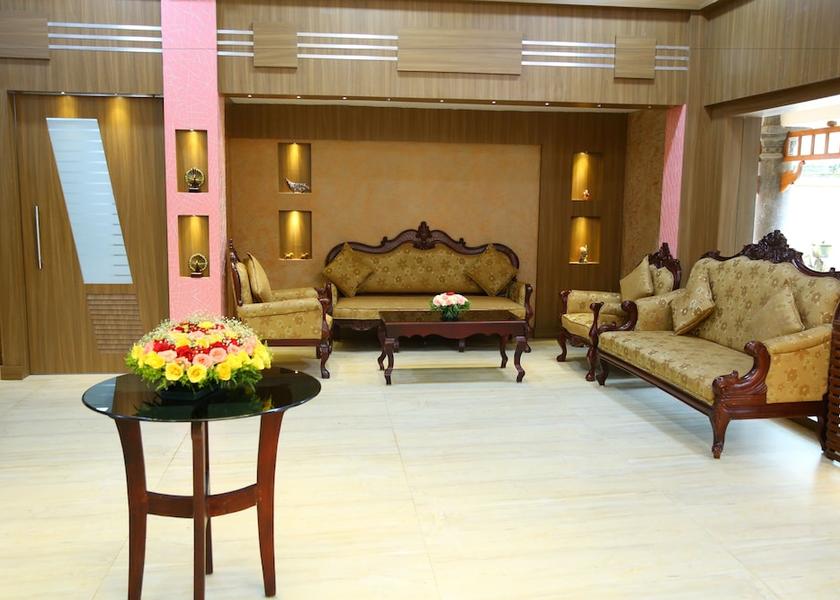 Kerala Alleppey Lobby sitting area