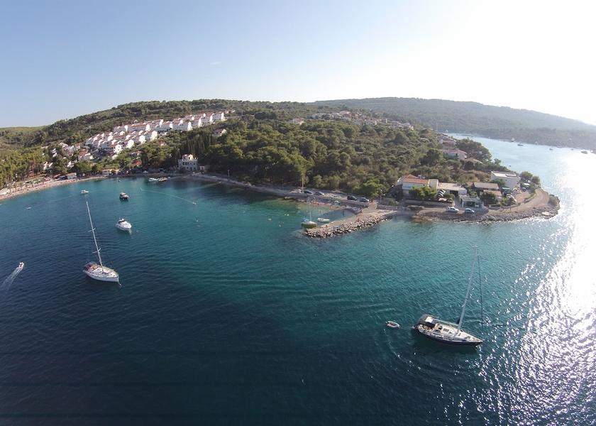 Split-Dalmatia Solta Aerial View