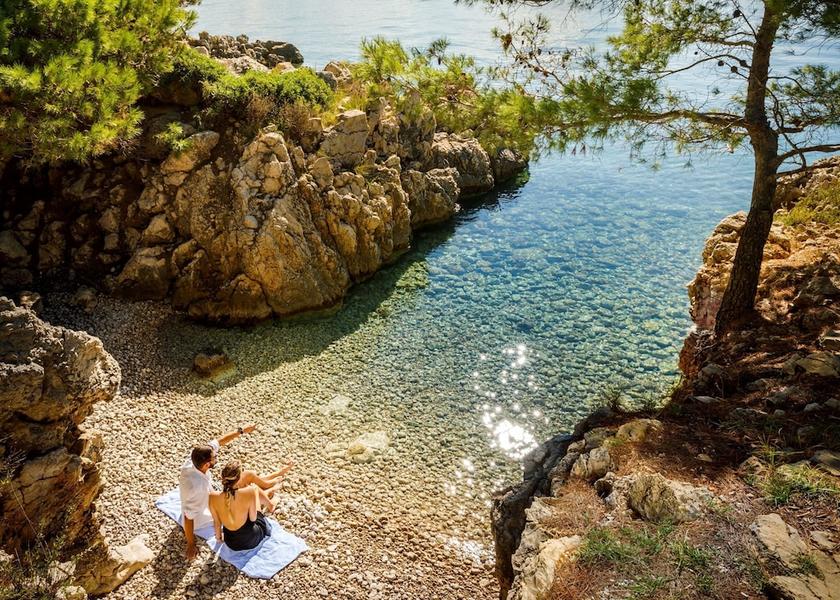 Primorje-Gorski Rab Beach