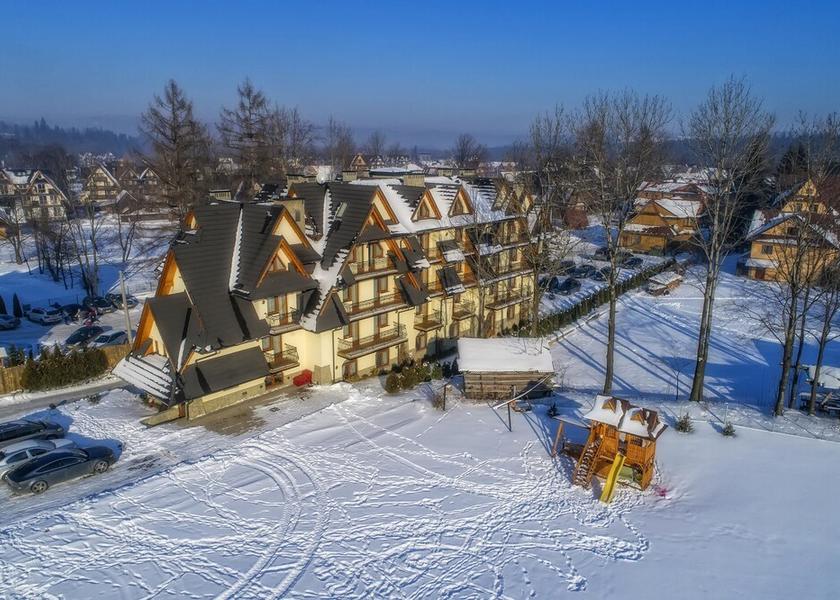 Lesser Poland Voivodeship Bukowina Tatrzanska Aerial View