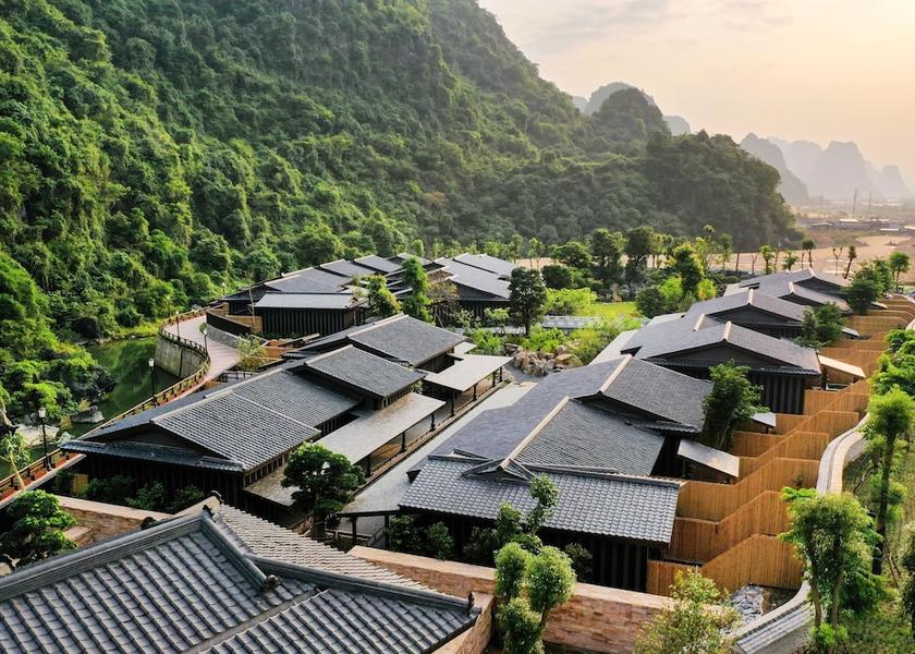 Quang Ninh Cam Pha Aerial View