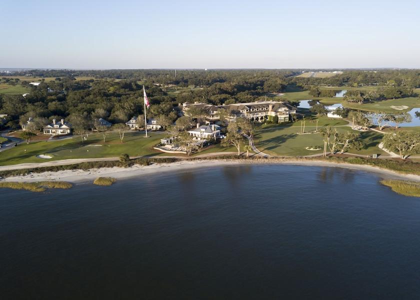 Georgia St. Simons Island Aerial View