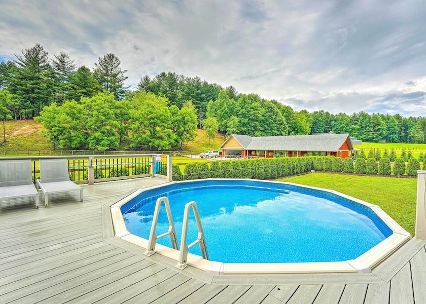 North Carolina Pisgah Forest Interior Entrance