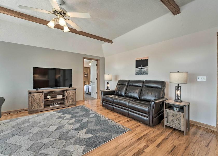 Arkansas Mountain Home Interior Entrance