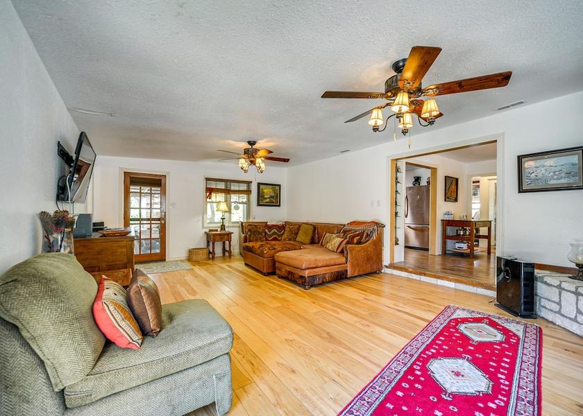 Texas Mountain Home Interior Entrance