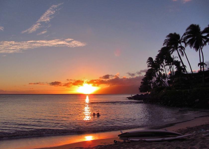 Hawaii Lahaina Beach