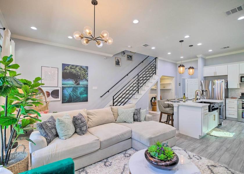 Texas Houston Interior Entrance