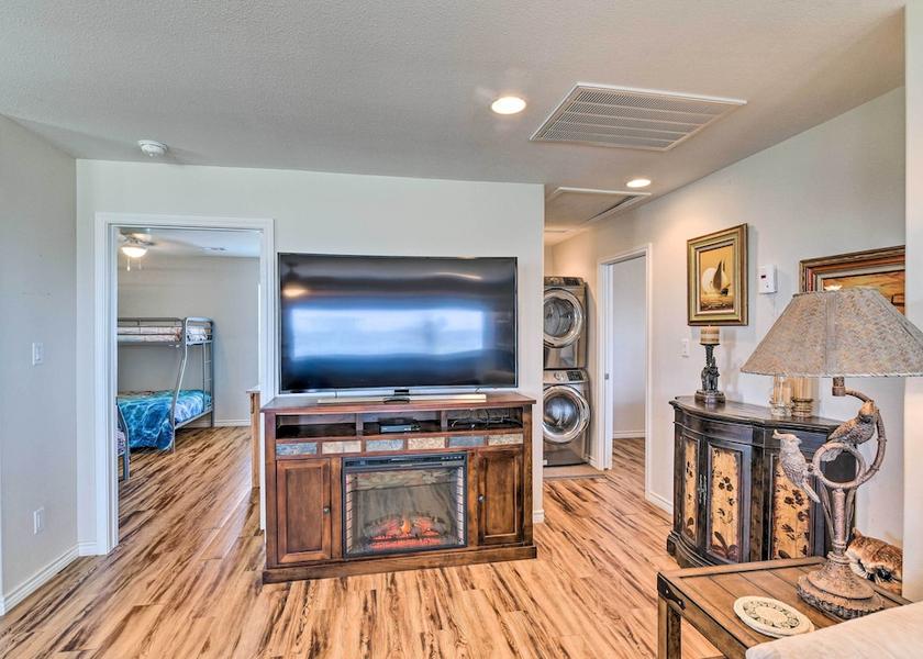 Texas Port Bolivar Interior Entrance