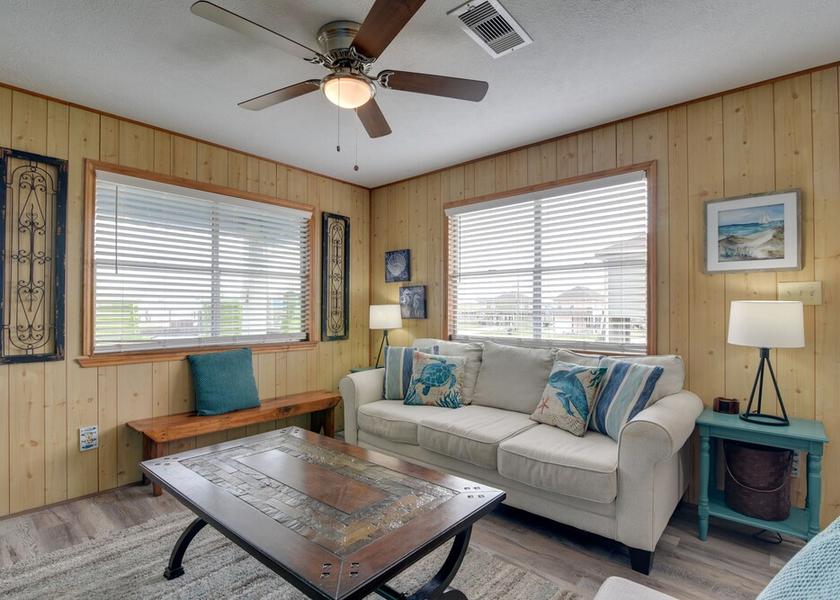 Texas Port Bolivar Interior Entrance