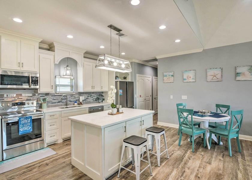 Texas Port Bolivar Interior Entrance