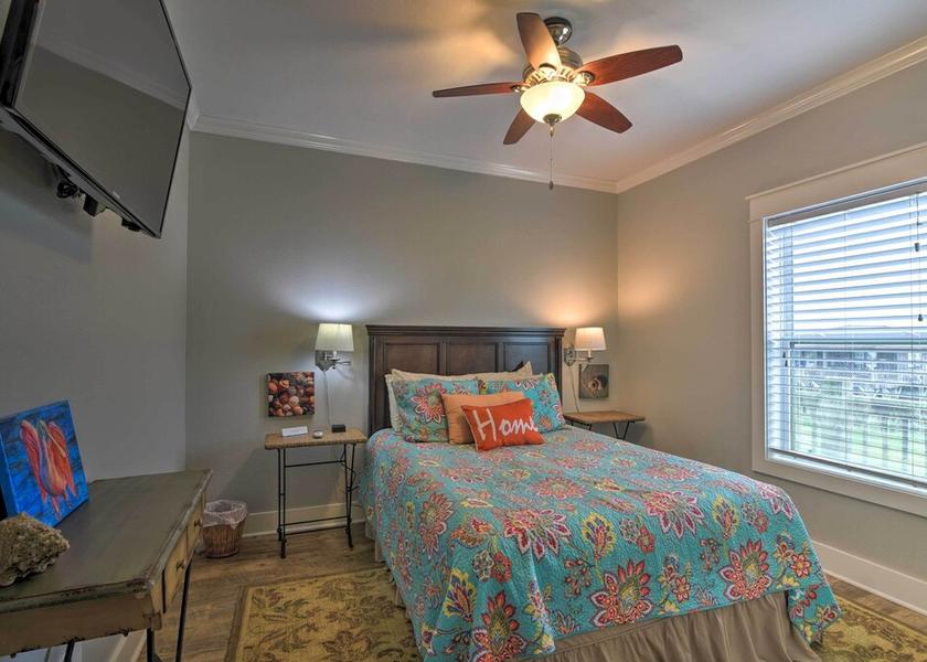 Texas Port Bolivar Interior Entrance