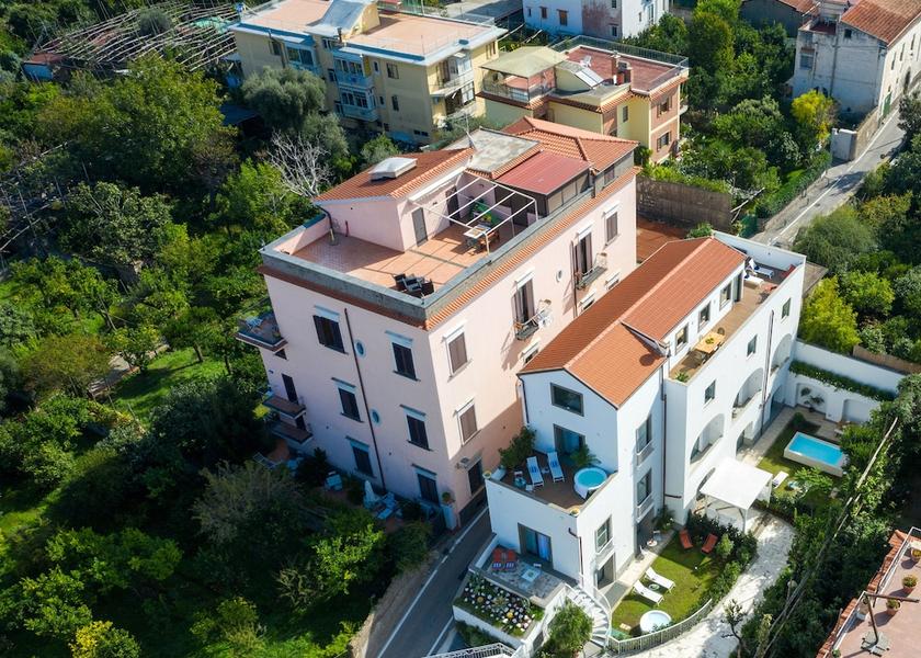 Campania Sant'Agnello Aerial View