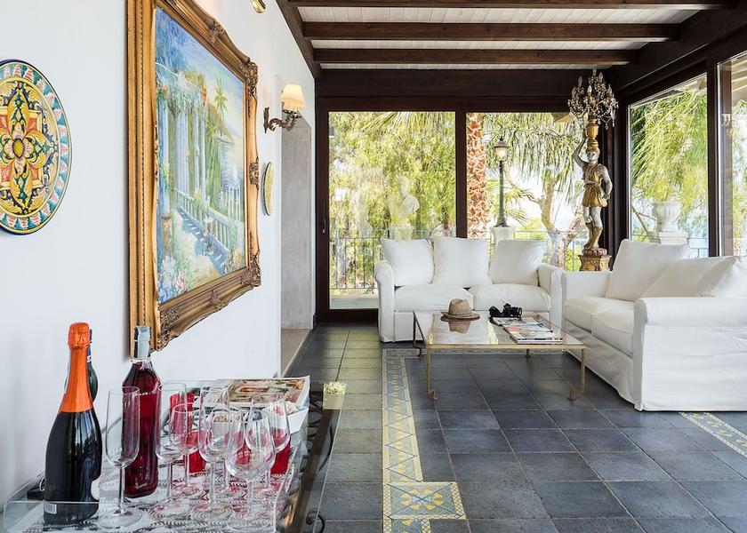 Sicily Letojanni Living Area