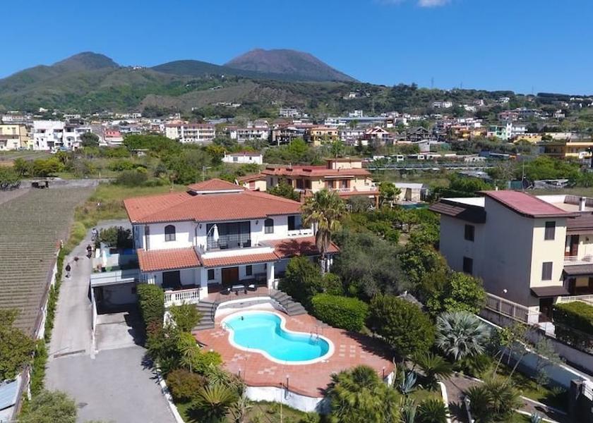 Campania Ercolano Aerial View