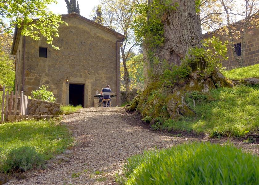 Tuscany Castiglione d'Orcia Exterior Detail