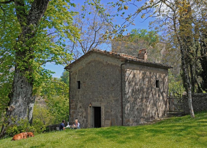 Tuscany Castiglione d'Orcia Exterior Detail
