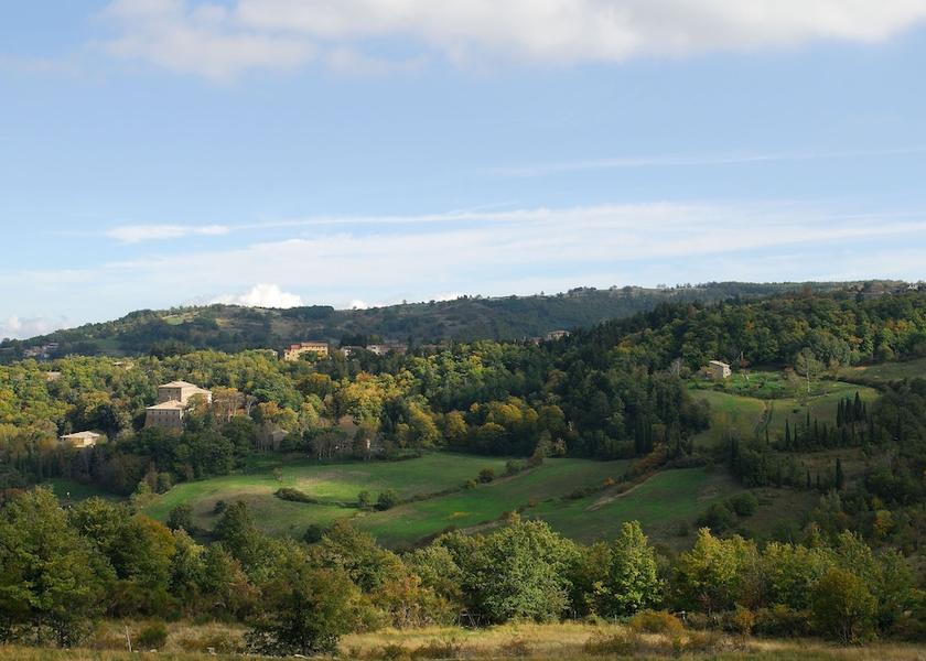 Tuscany Castiglione d'Orcia Exterior Detail