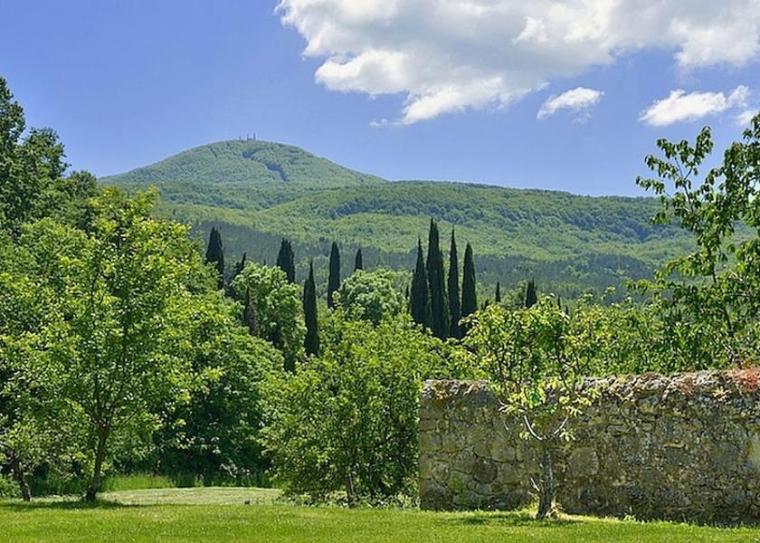 Tuscany Castiglione d'Orcia Mountain view