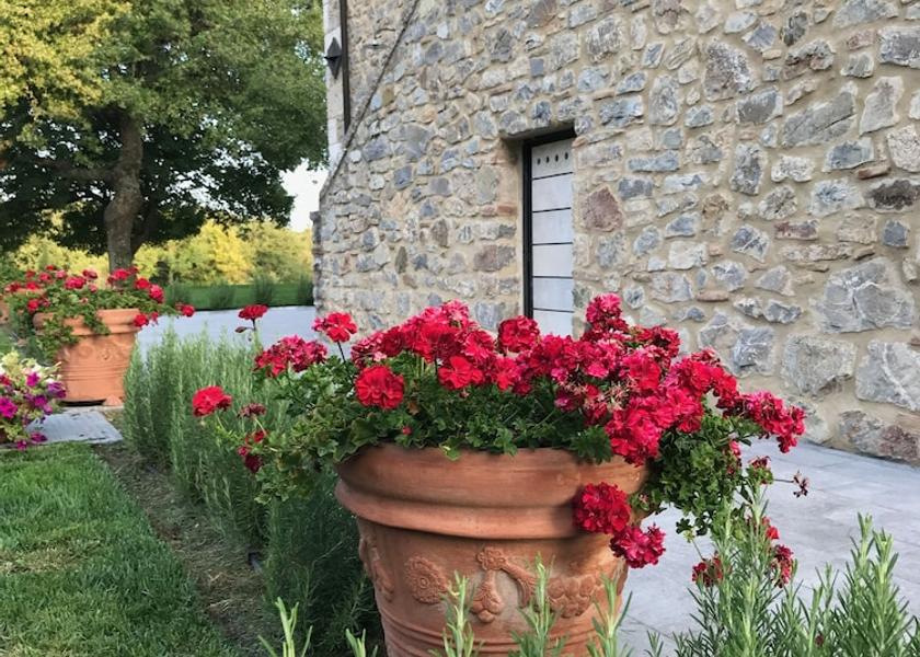 Tuscany Castiglione d'Orcia Exterior Detail
