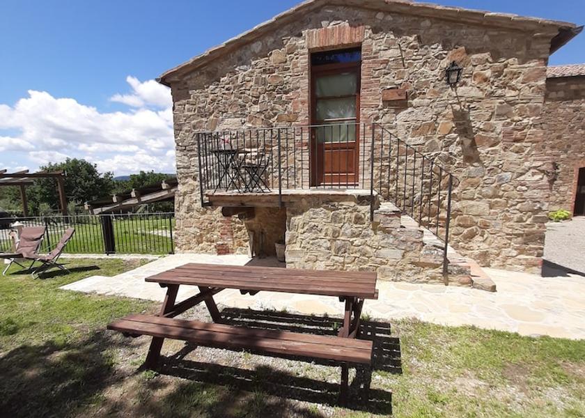 Tuscany Castiglione d'Orcia Facade