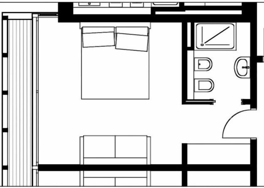 Room layout blue print