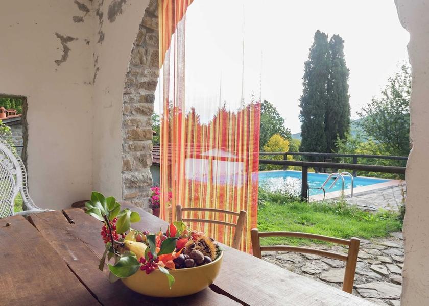 Tuscany San Marcello Piteglio Dining Area