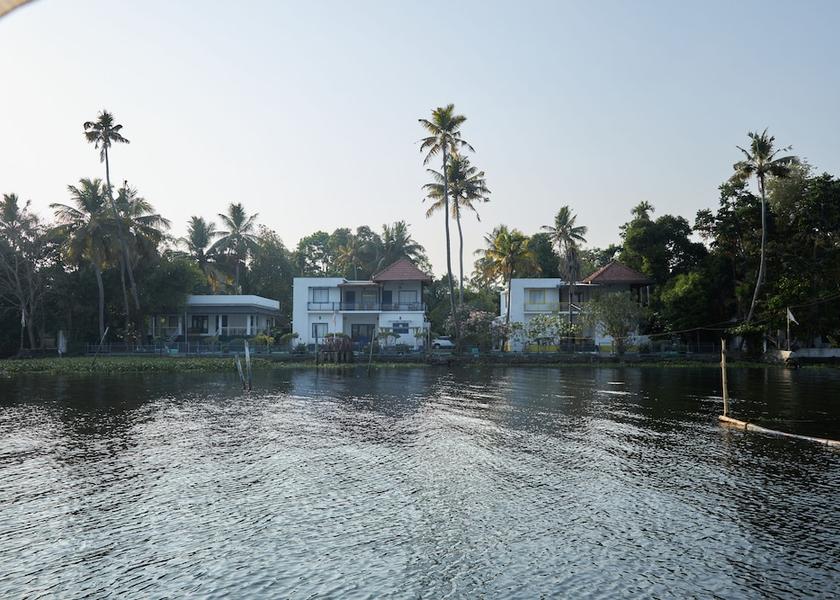 Kerala Alleppey Aerial View
