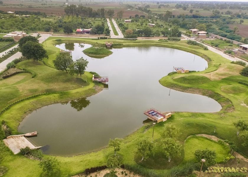 Gujarat Sanand Aerial View