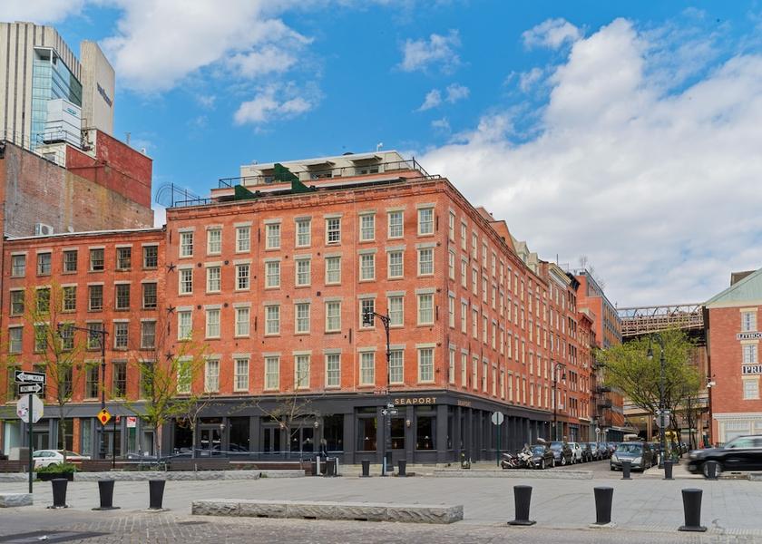 New York New York Front of property