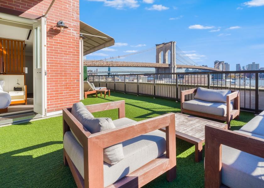 New York New York Terrace/patio