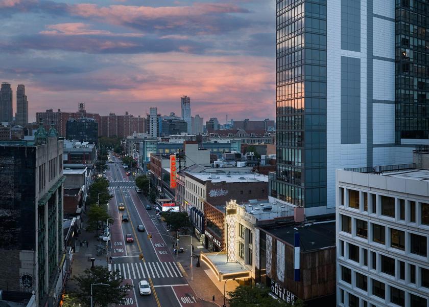 New York New York exterior view